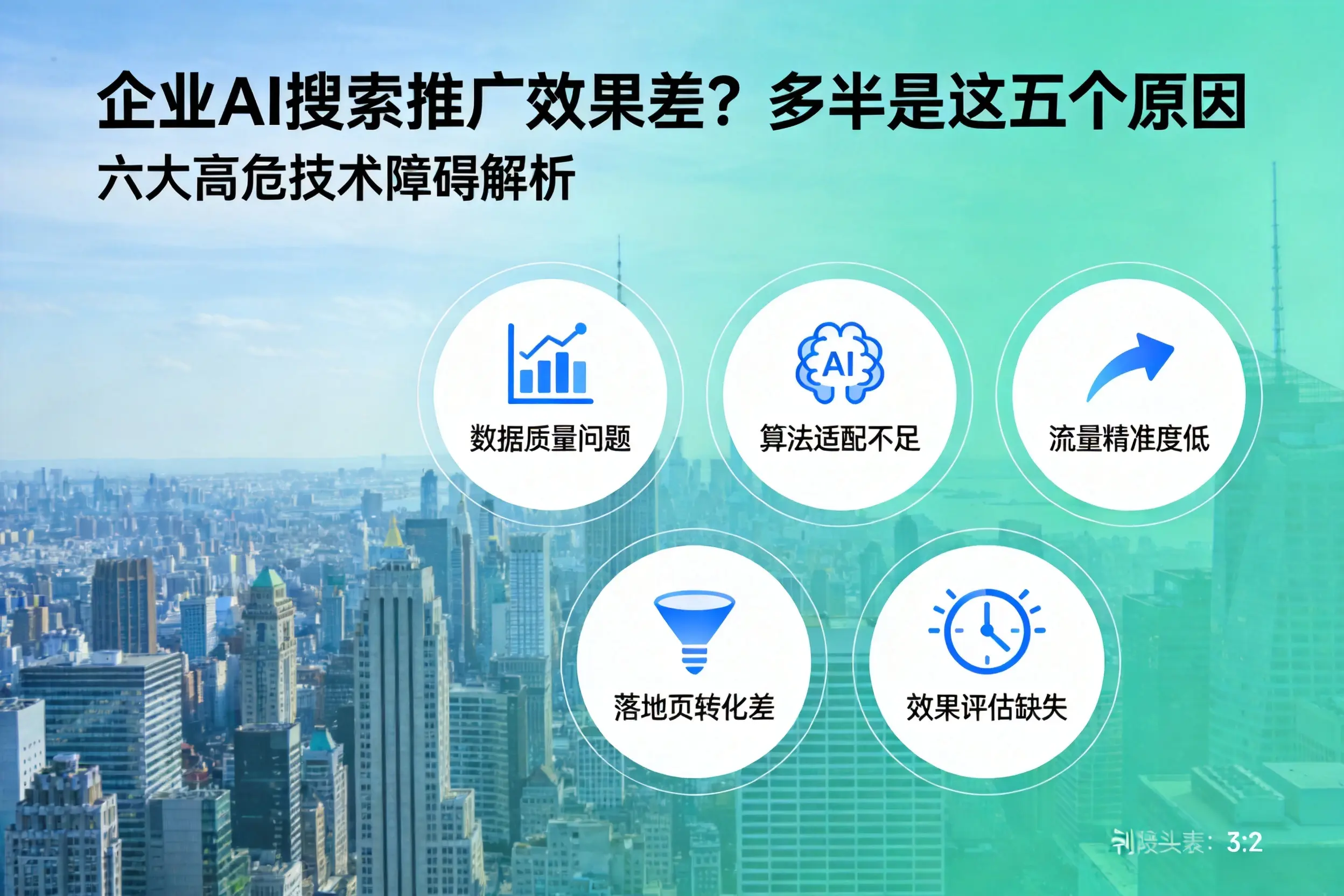 康保企业AI搜索推广效果差?多半是这五个原因